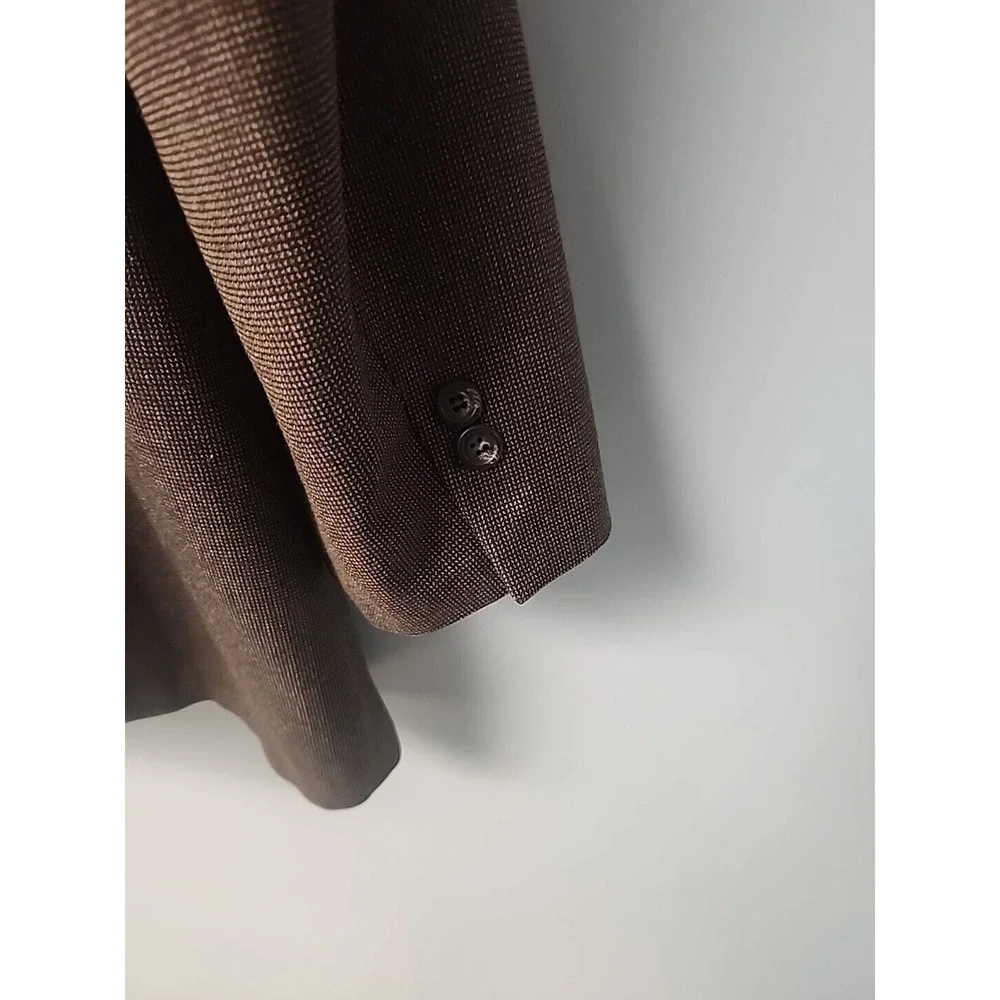 Botany 500‎ Sport Coat Blazer Jacket Mens 46XL Dark Brown